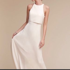 BHLDN Iva Crepe Maxi Dress- NWT